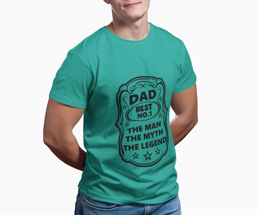Dad T-Shirt: Best Dad, The Man, The Myth, The Legend, Father's Day Gift, Dad Appreciation, , Family Celebrations, Father's Day shirt, Dad shirt