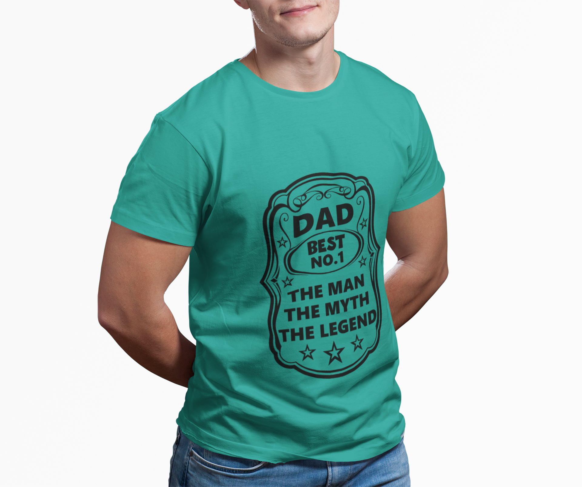 Dad T-Shirt: Best Dad, The Man, The Myth, The Legend, Father's Day Gift, Dad Appreciation, , Family Celebrations, Father's Day shirt, Dad shirt