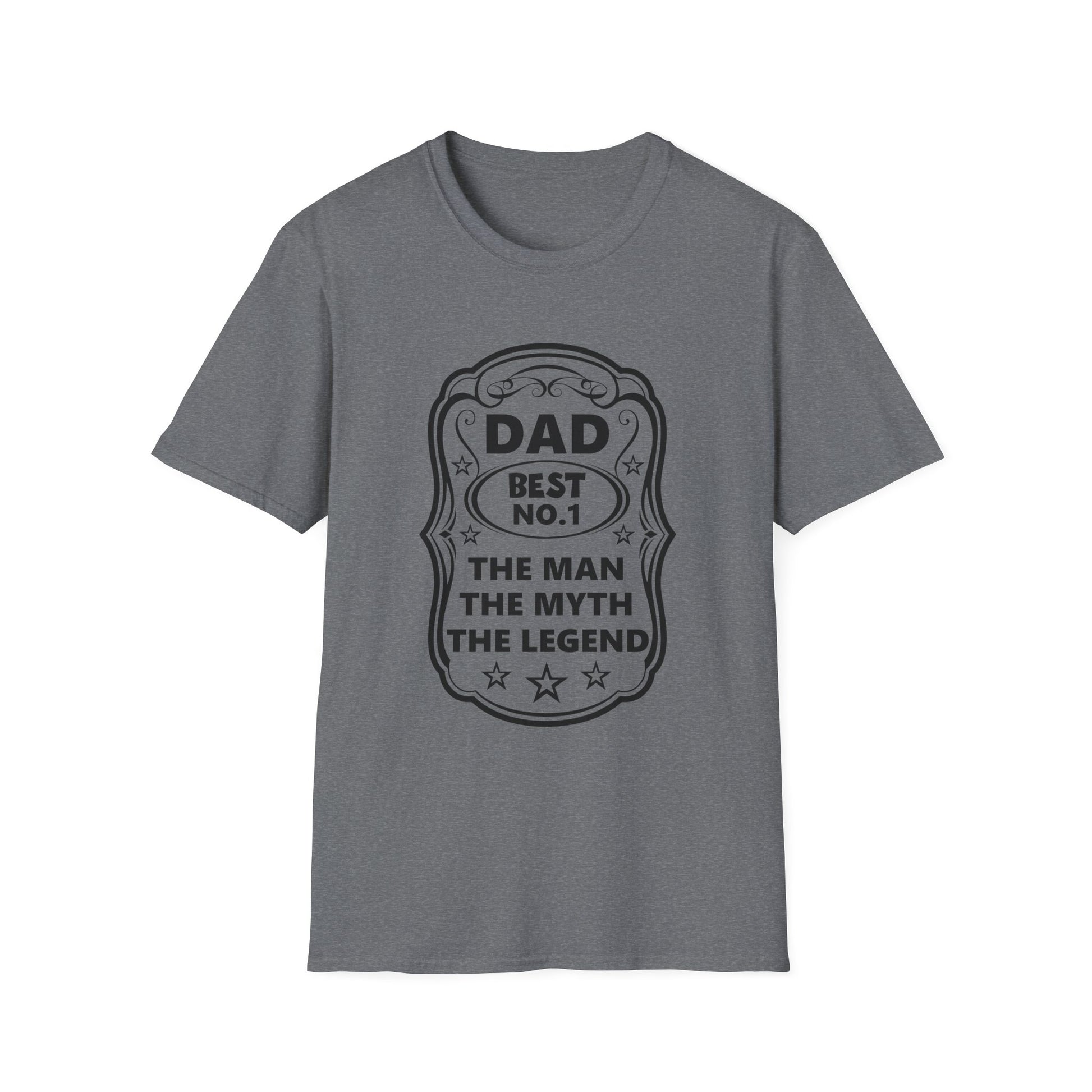 Dad T-Shirt: Best Dad, The Man, The Myth, The Legend, Father's Day Gift, Dad Appreciation, , Family Celebrations, Father's Day shirt, Dad shirt
