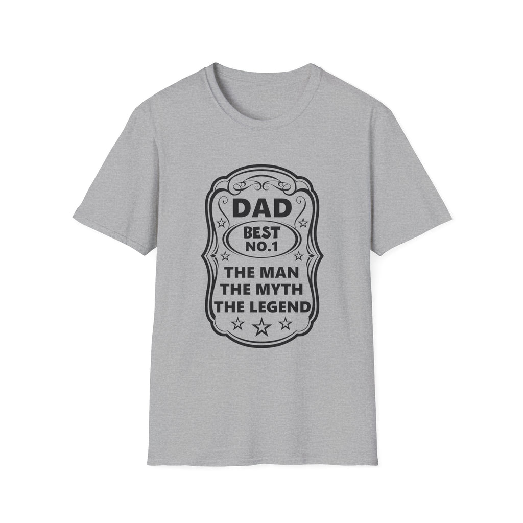 Dad T-Shirt: Best Dad, The Man, The Myth, The Legend, Father's Day Gift, Dad Appreciation, , Family Celebrations, Father's Day shirt, Dad shirt